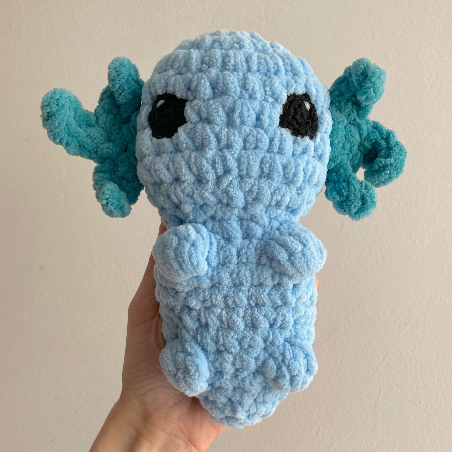 Axolotl Chunky Crochet Plush Toy