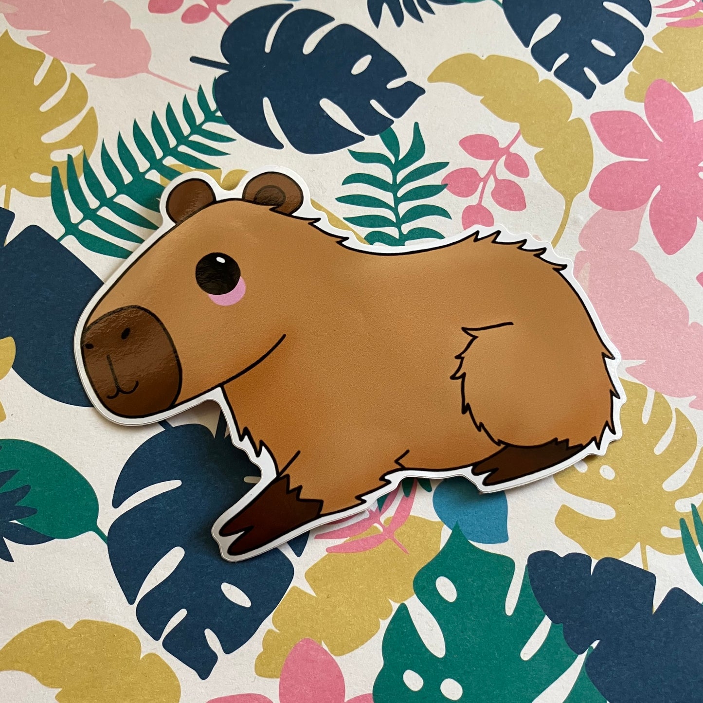 Capybara- Vinyl Sticker