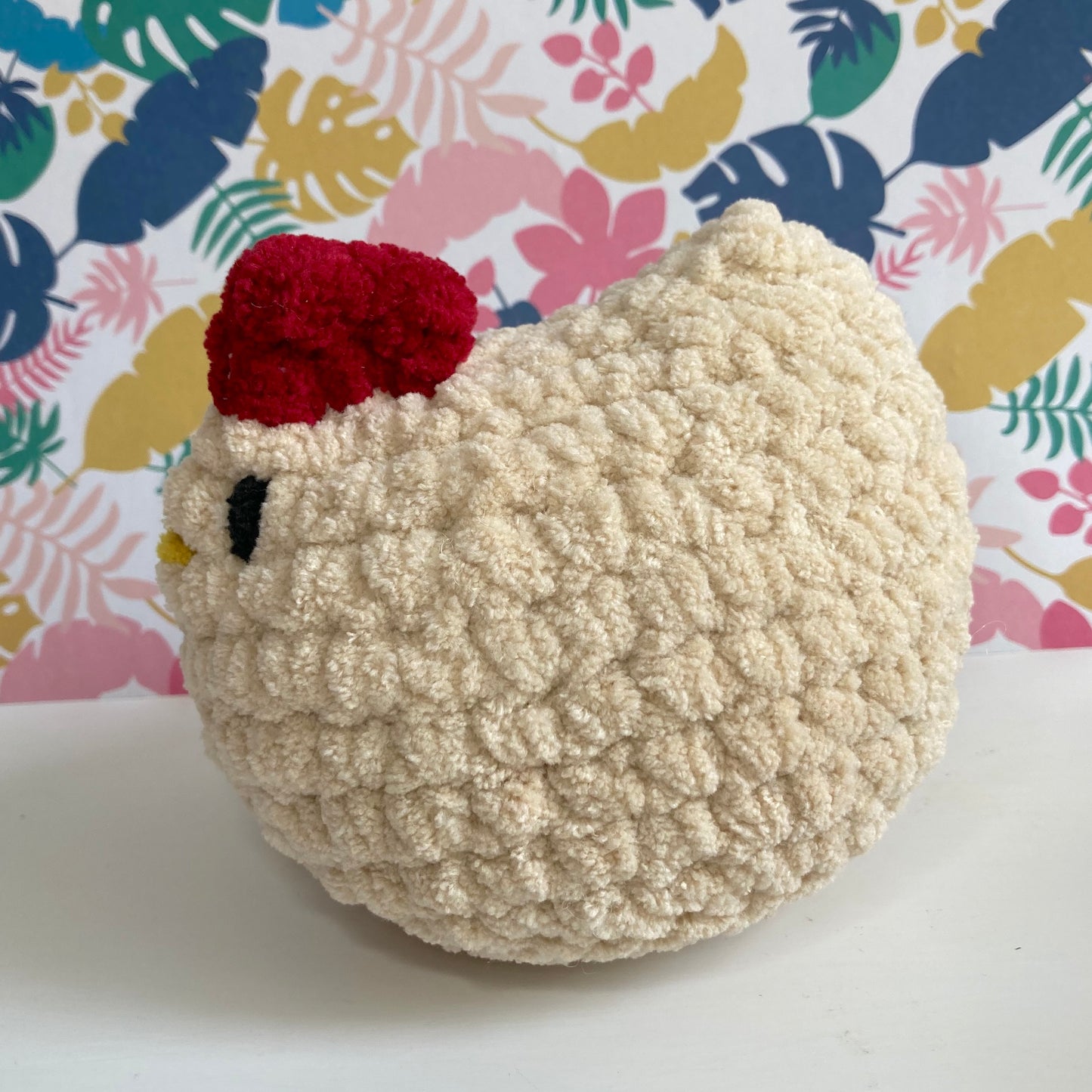 Chicken Chunky Crochet Plush Toy