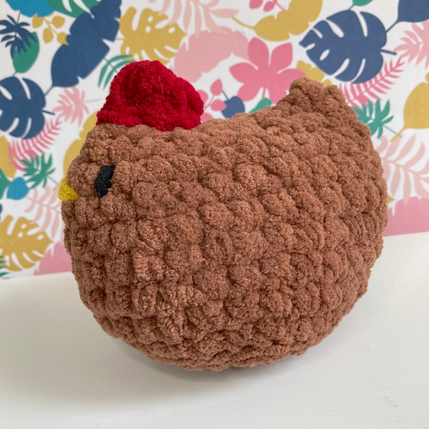 Chicken Chunky Crochet Plush Toy