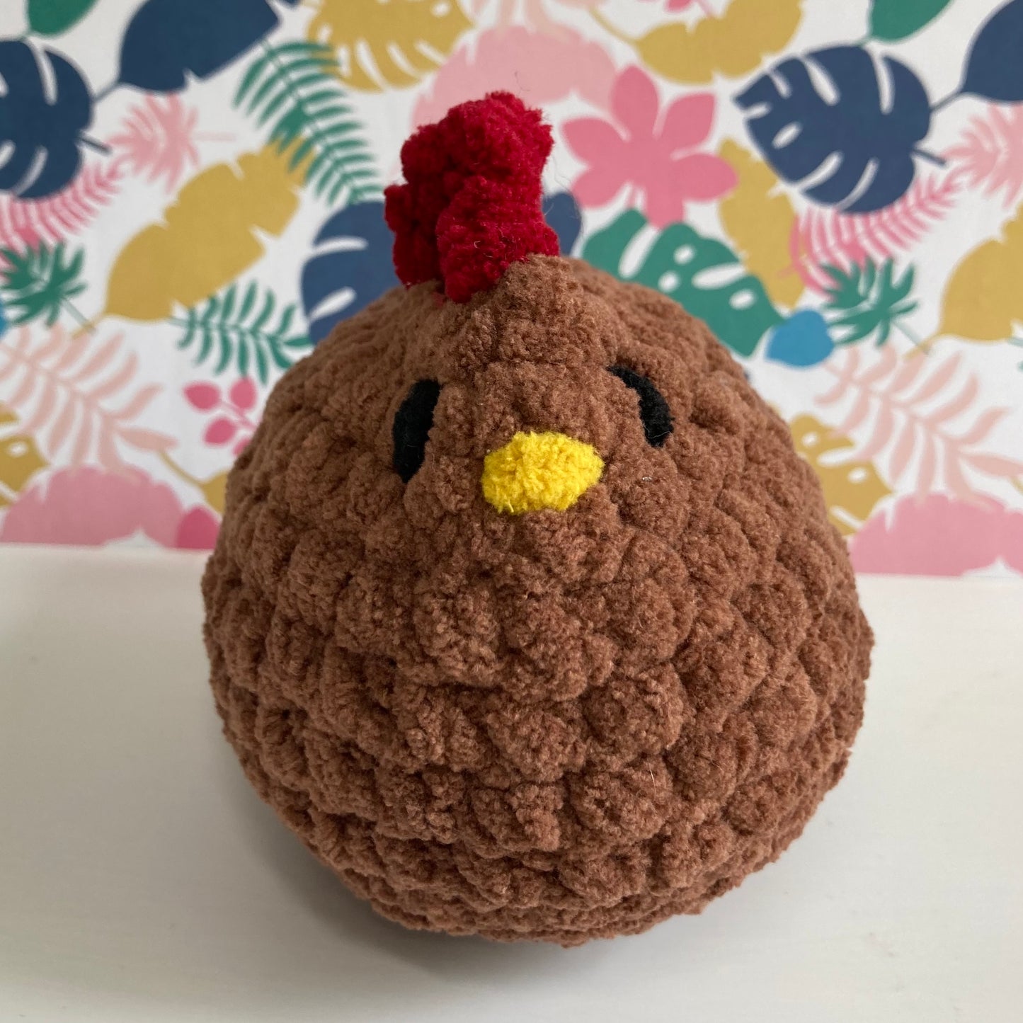 Chicken Chunky Crochet Plush Toy
