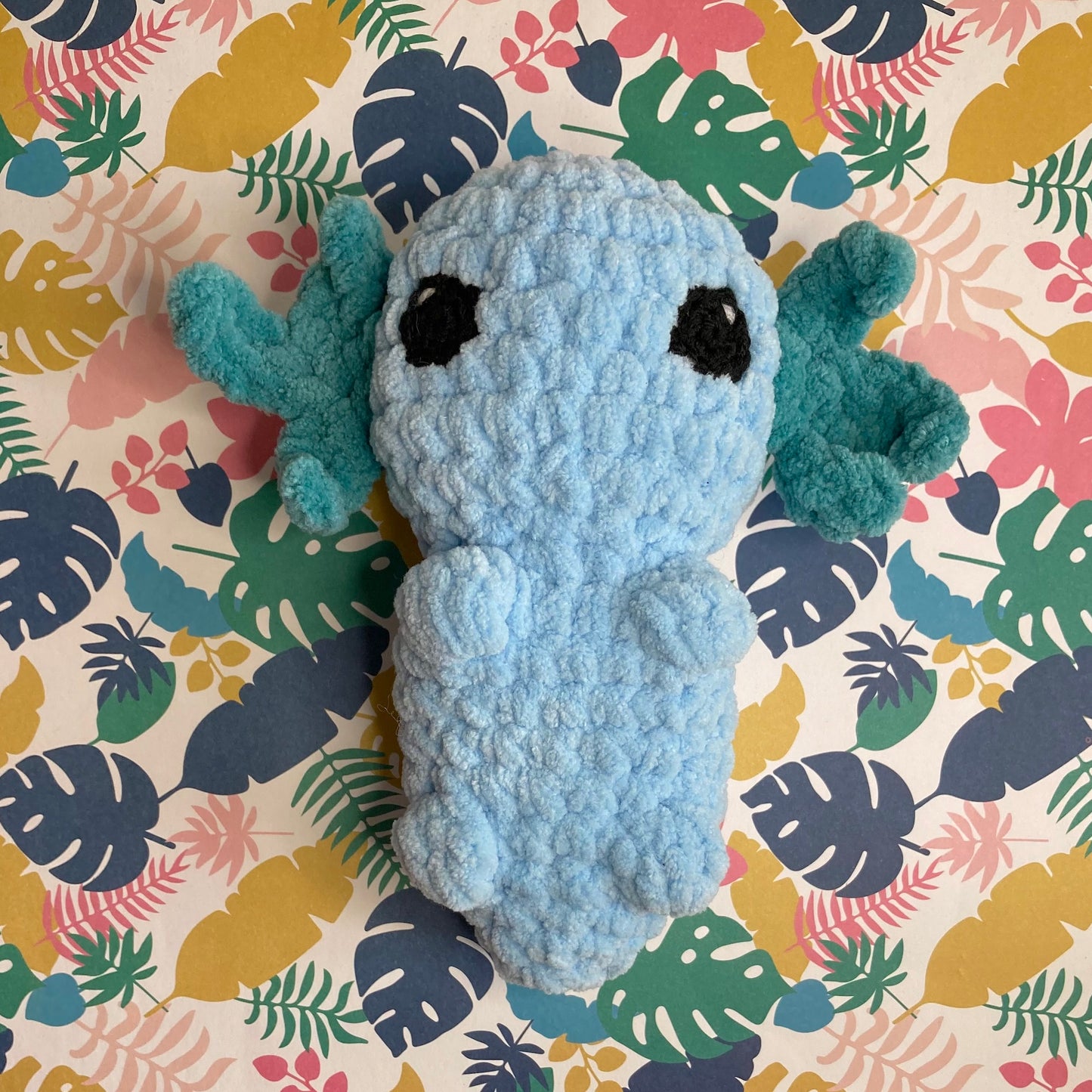 Axolotl Chunky Crochet Plush Toy