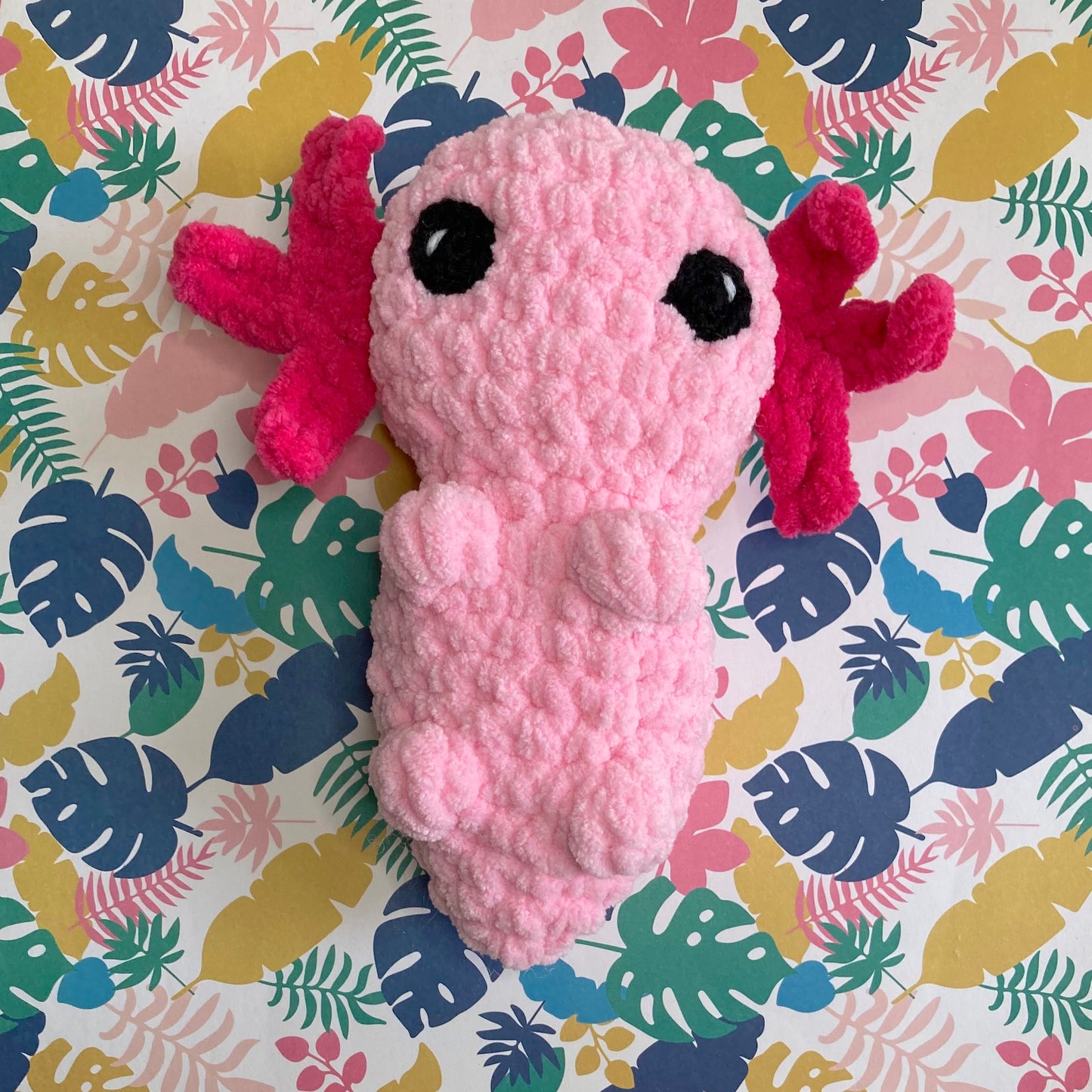 Axolotl Chunky Crochet Plush Toy
