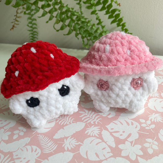 Mini Mushroom Crochet Plush Toy