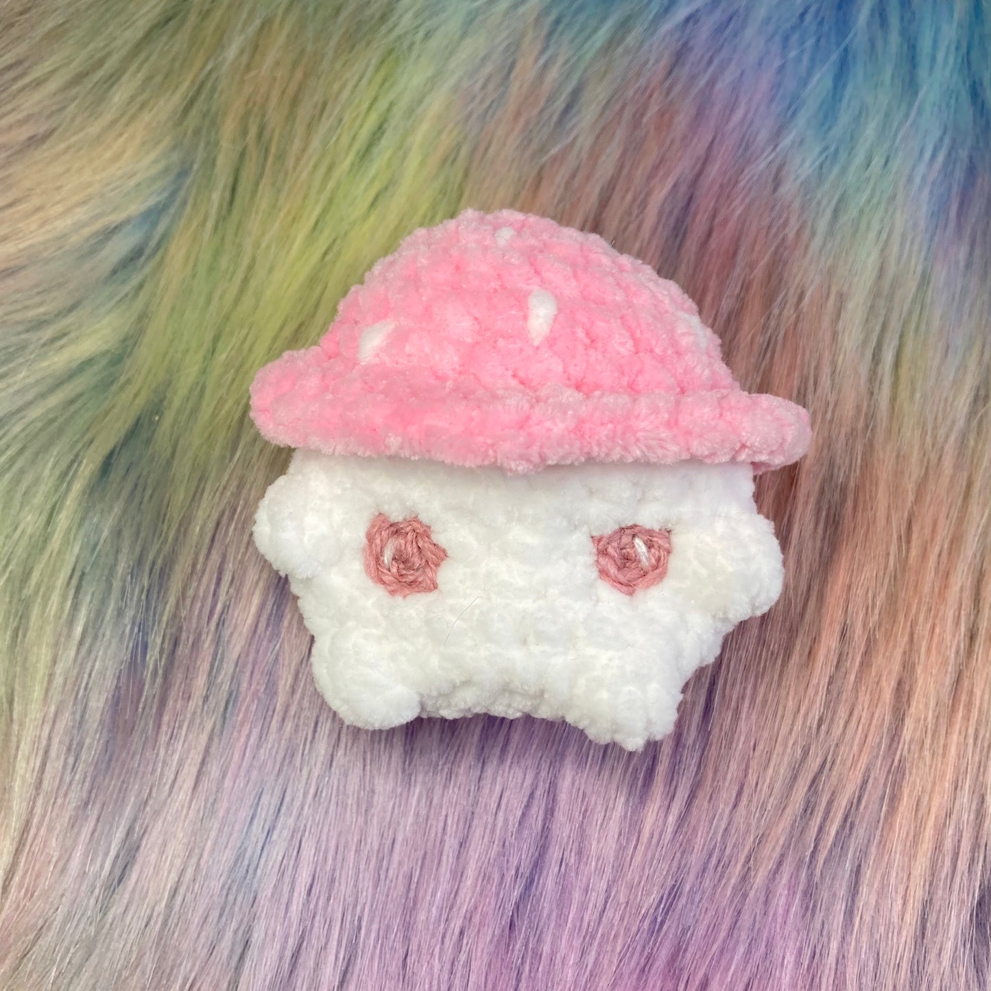 Mini Mushroom Crochet Plush Toy