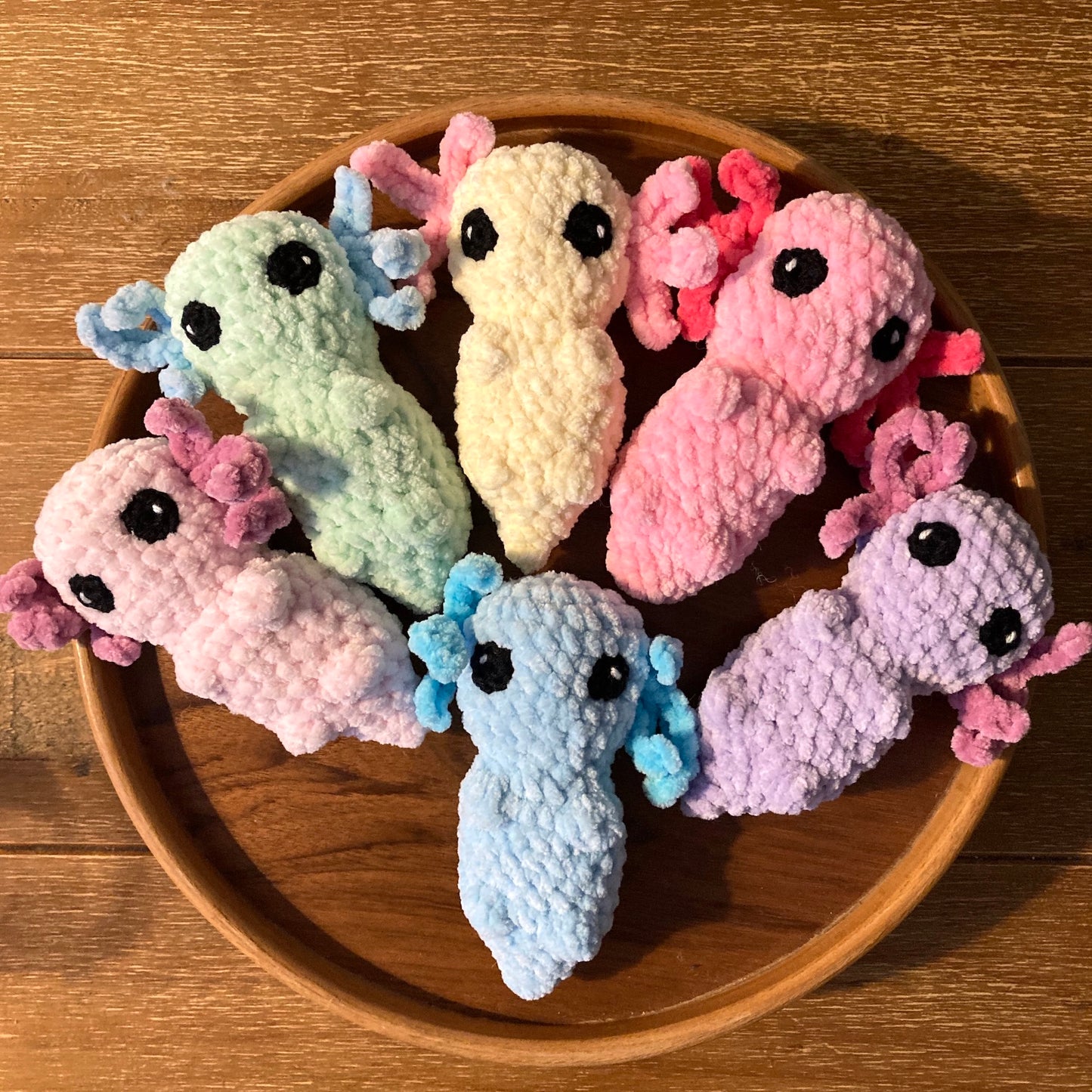 Axolotl Crochet Plush Toy