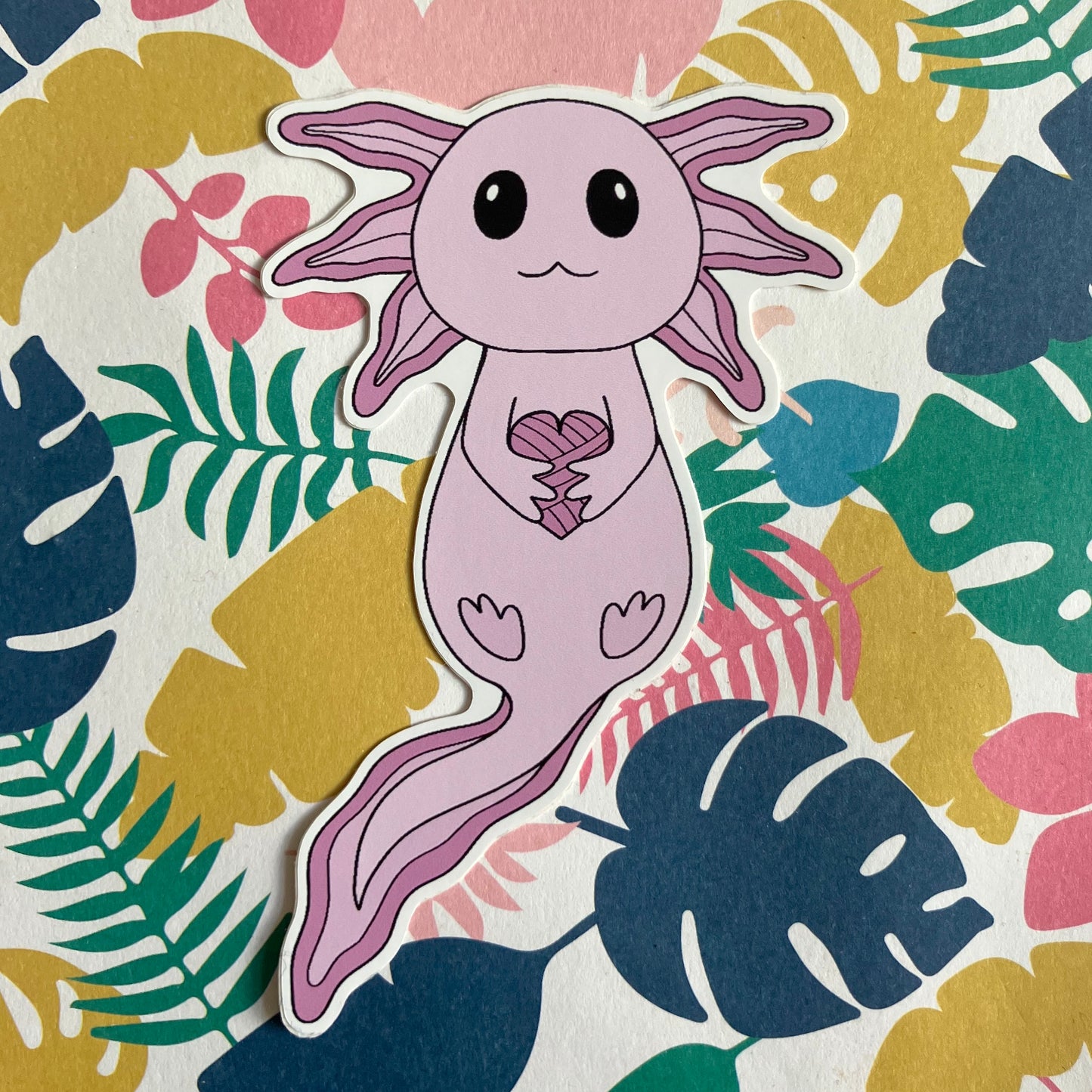 Axolotl - Vinyl Sticker