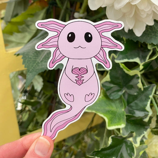 Axolotl - Vinyl Sticker