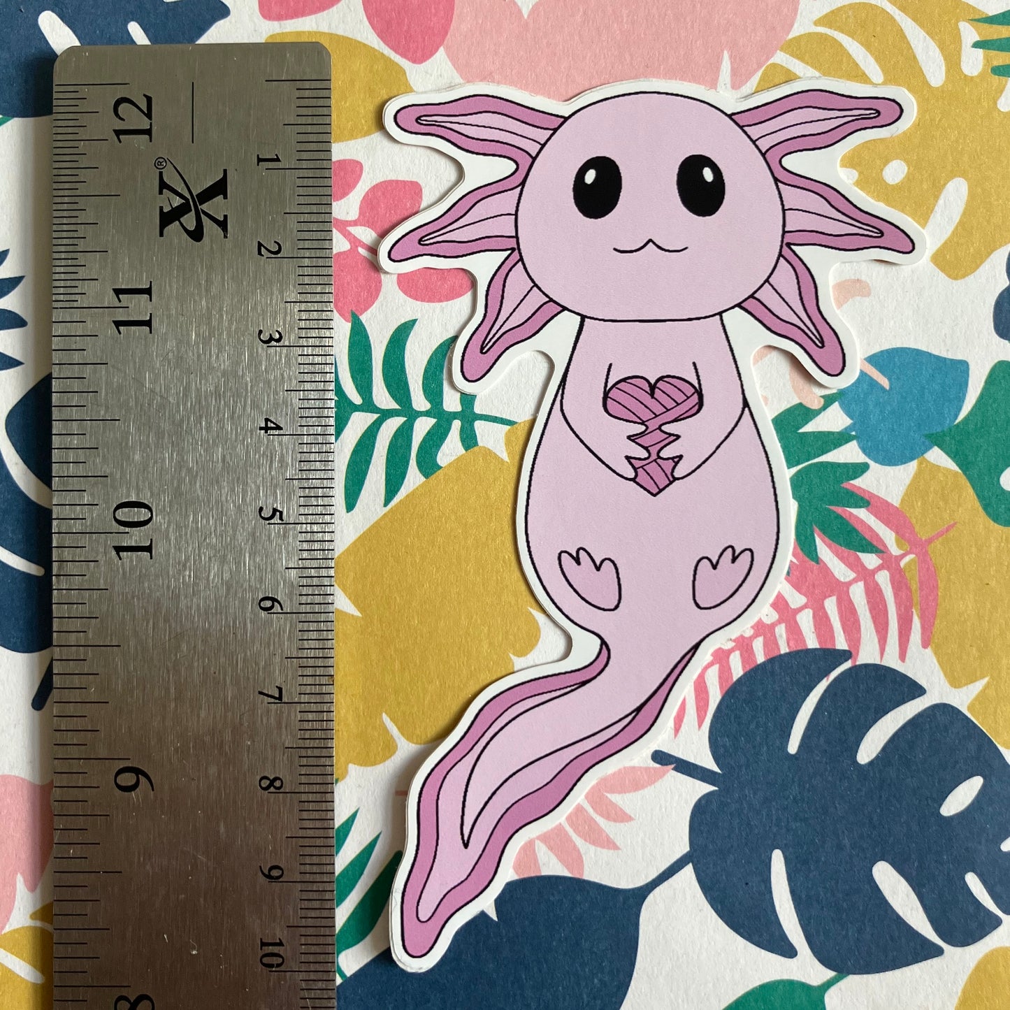 Axolotl - Vinyl Sticker