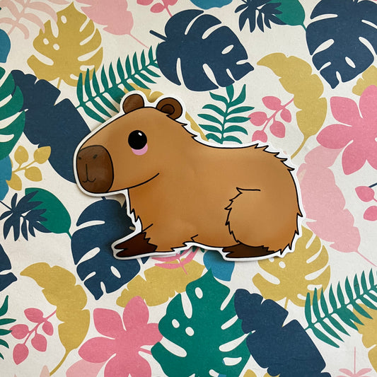 Capybara- Vinyl Sticker