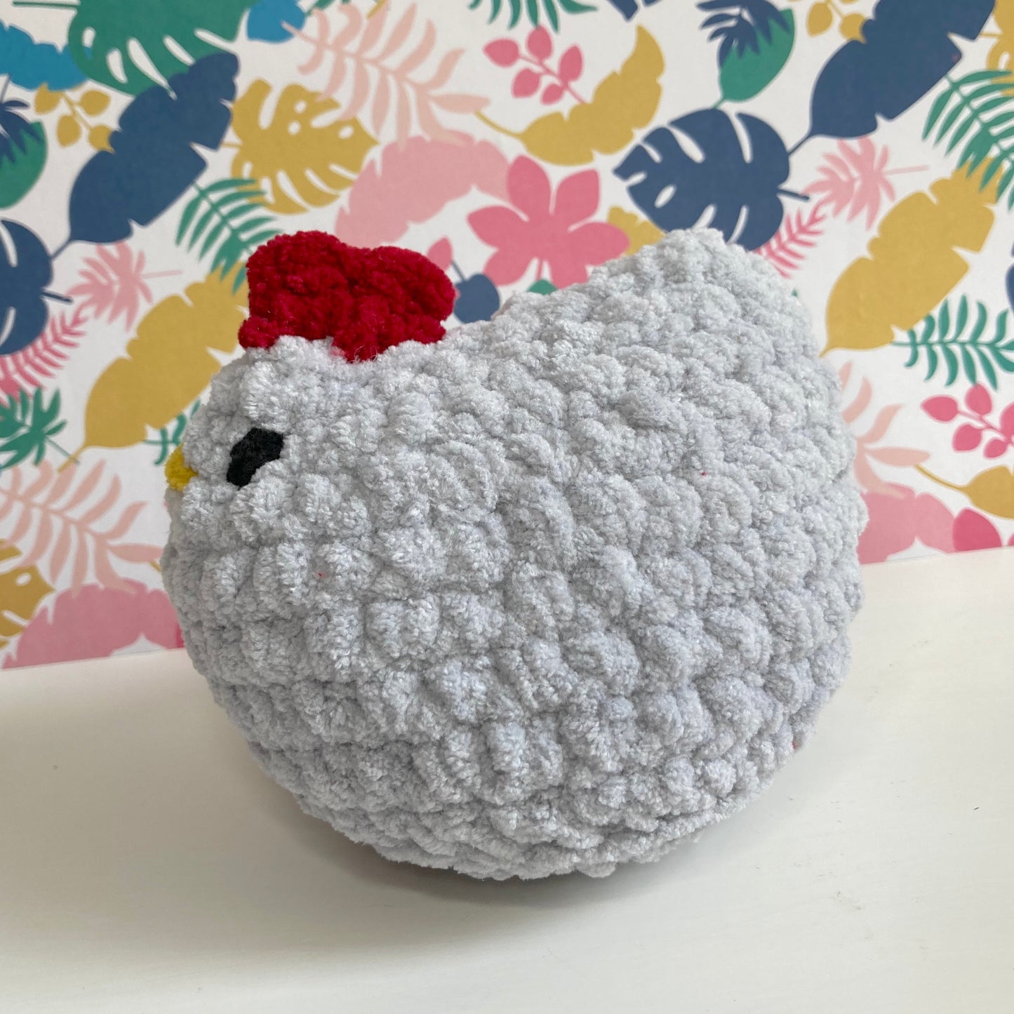 Chicken Chunky Crochet Plush Toy