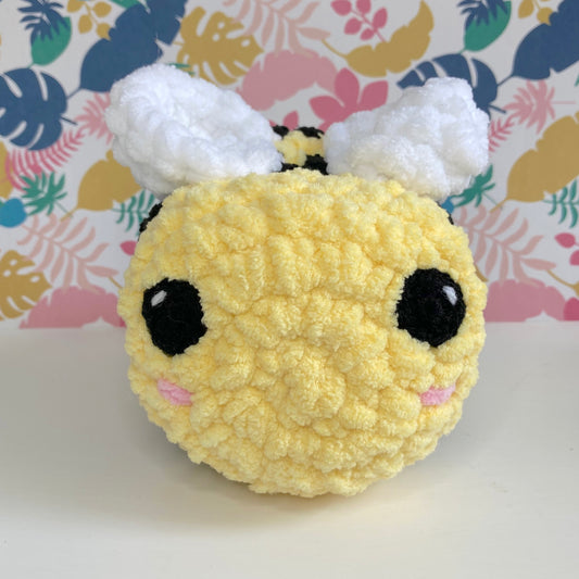 Bee Chunky Crochet Plush Toy