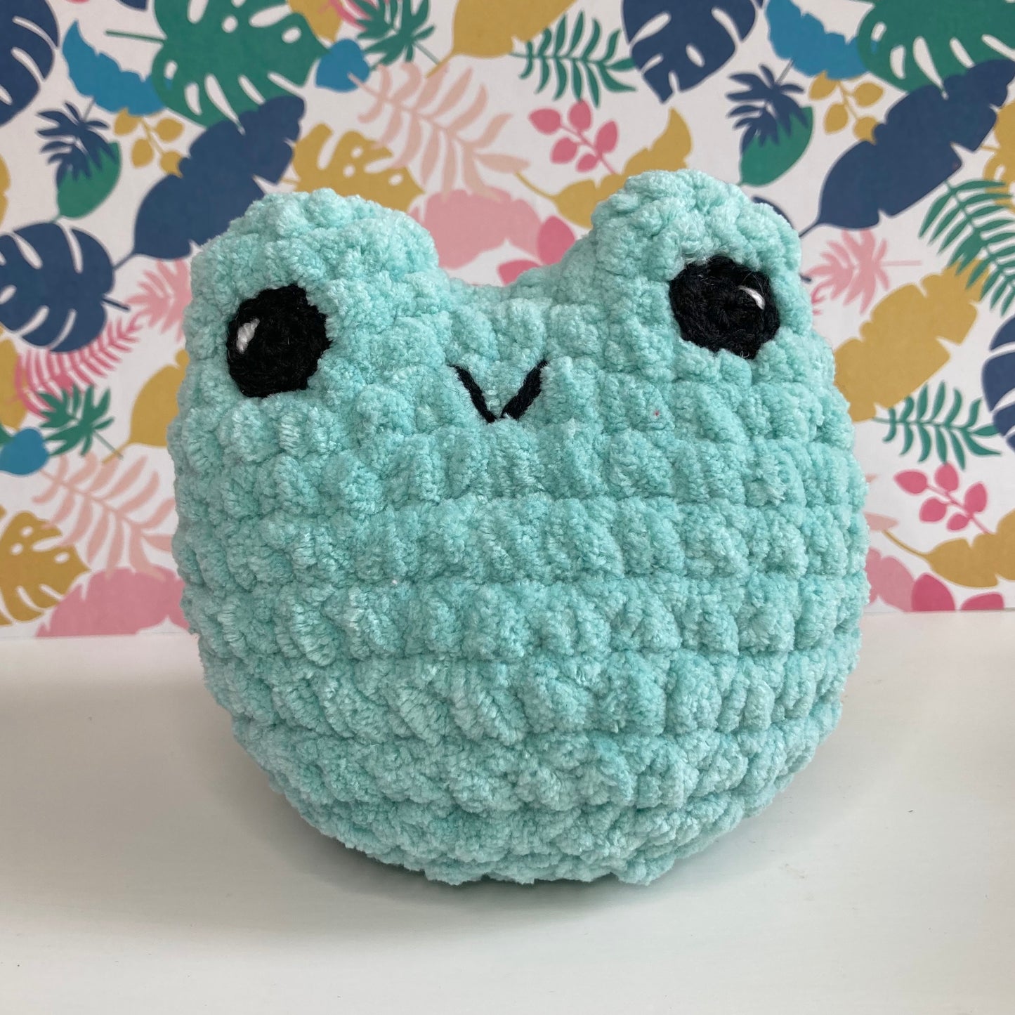 Frog Chunky Crochet Plush Toy