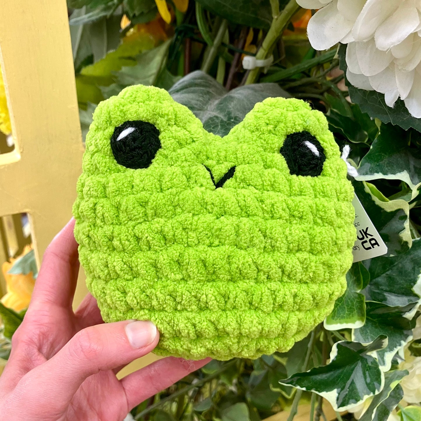 Frog Chunky Crochet Plush Toy