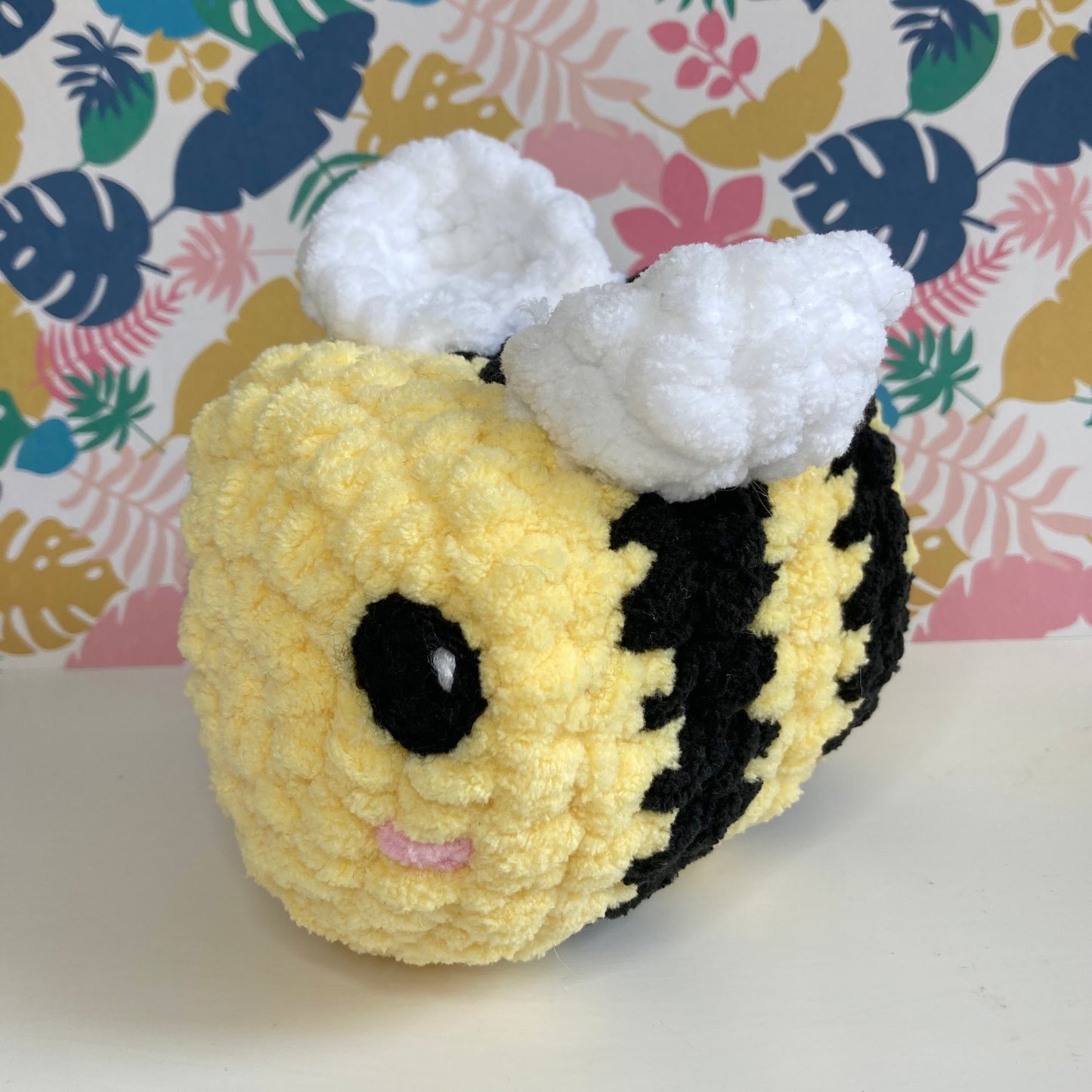 Bee Chunky Crochet Plush Toy