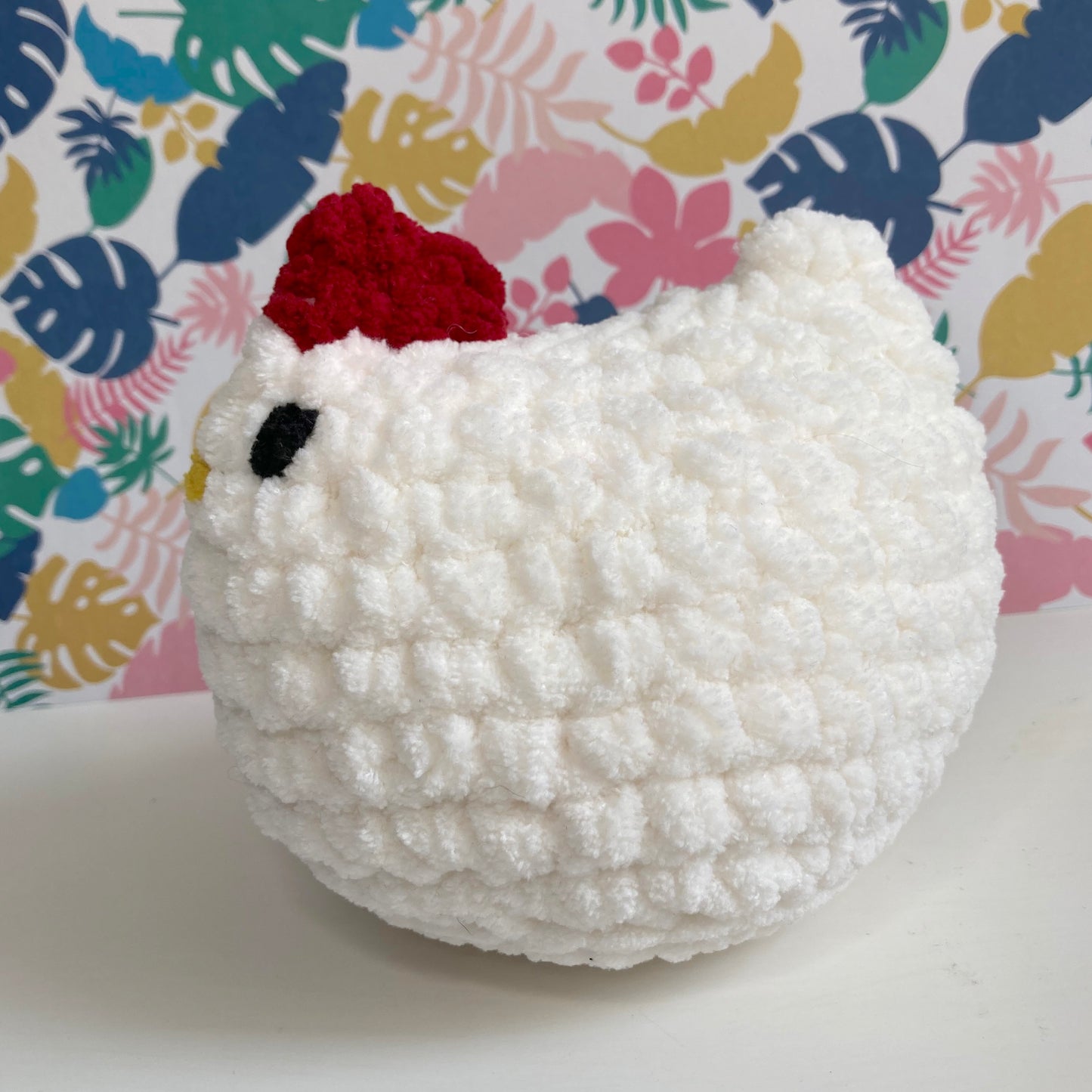 Chicken Chunky Crochet Plush Toy