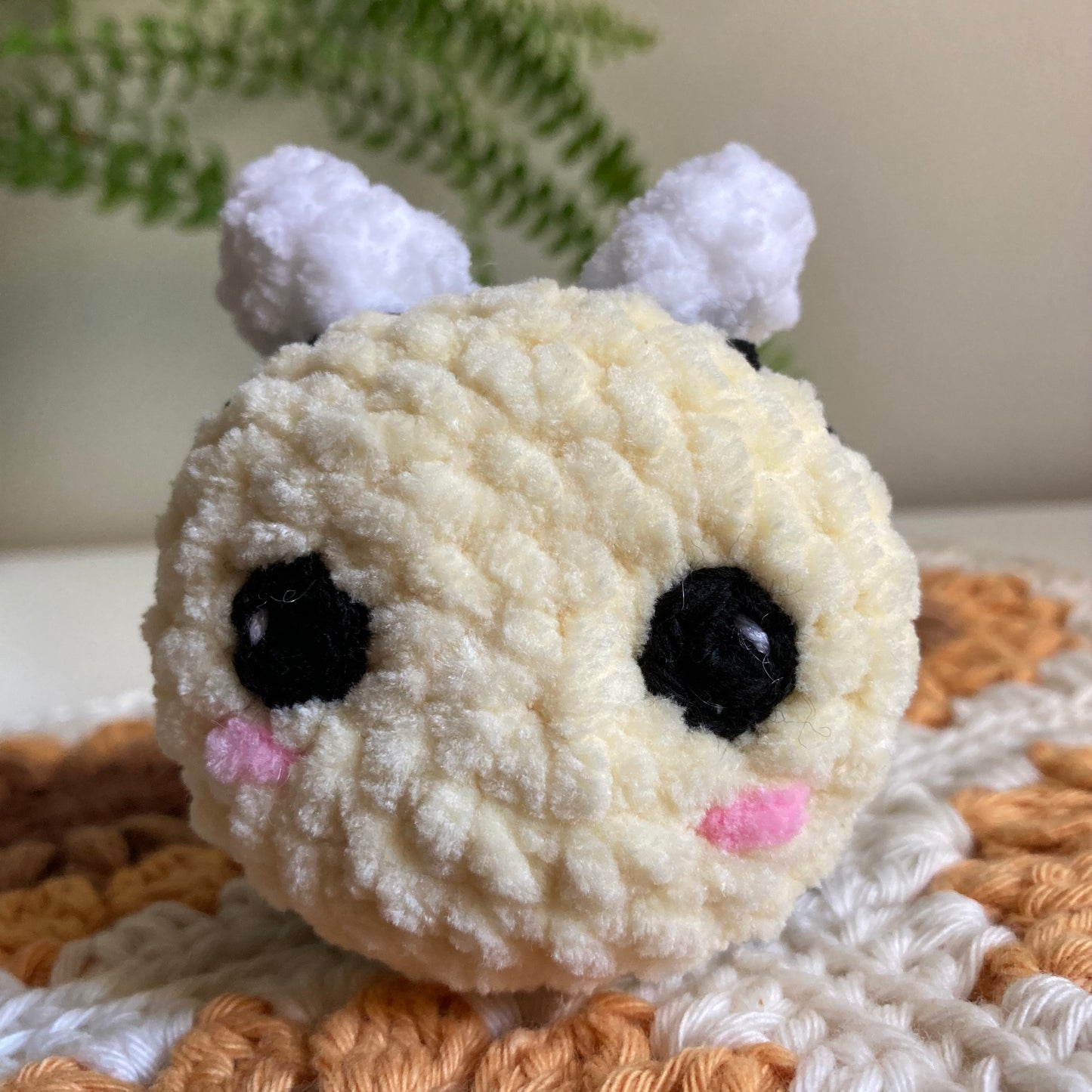 Bee Crochet Plush Mini Toy