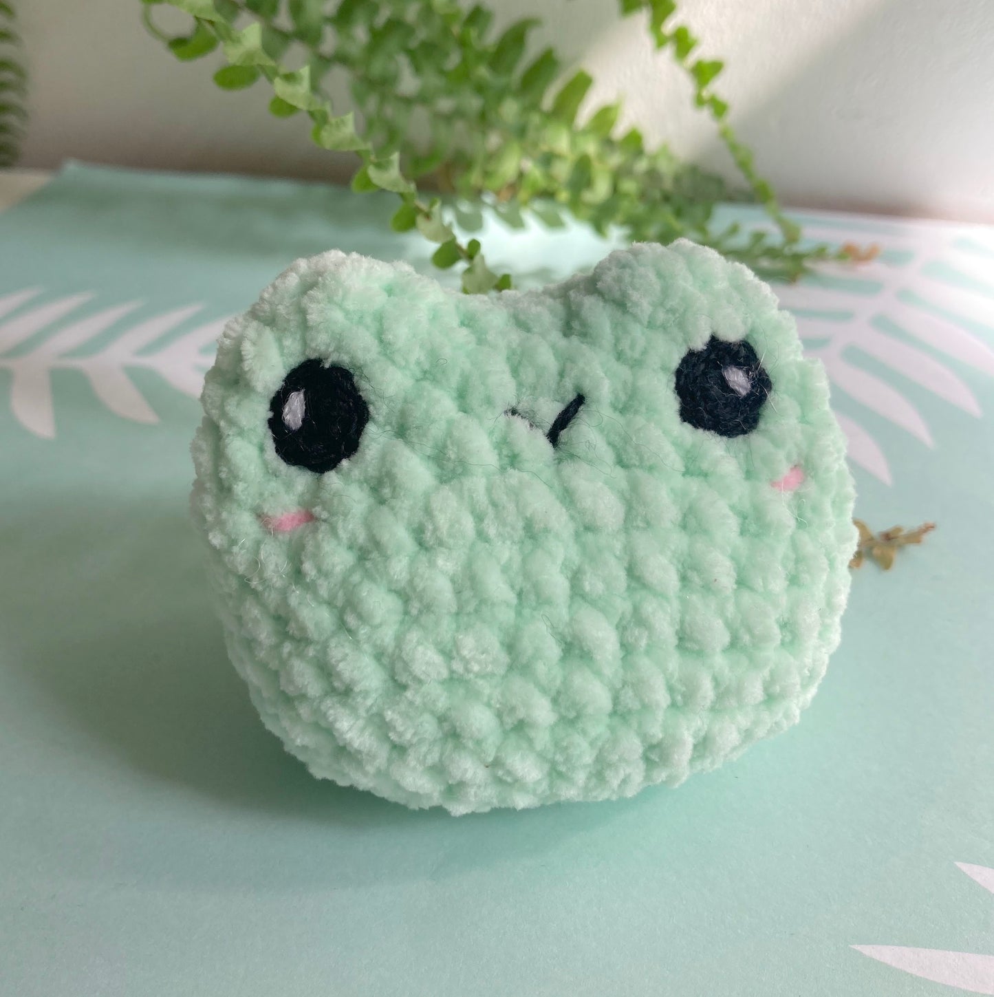 Frog Crochet Plush Mini Toy – hdmakes
