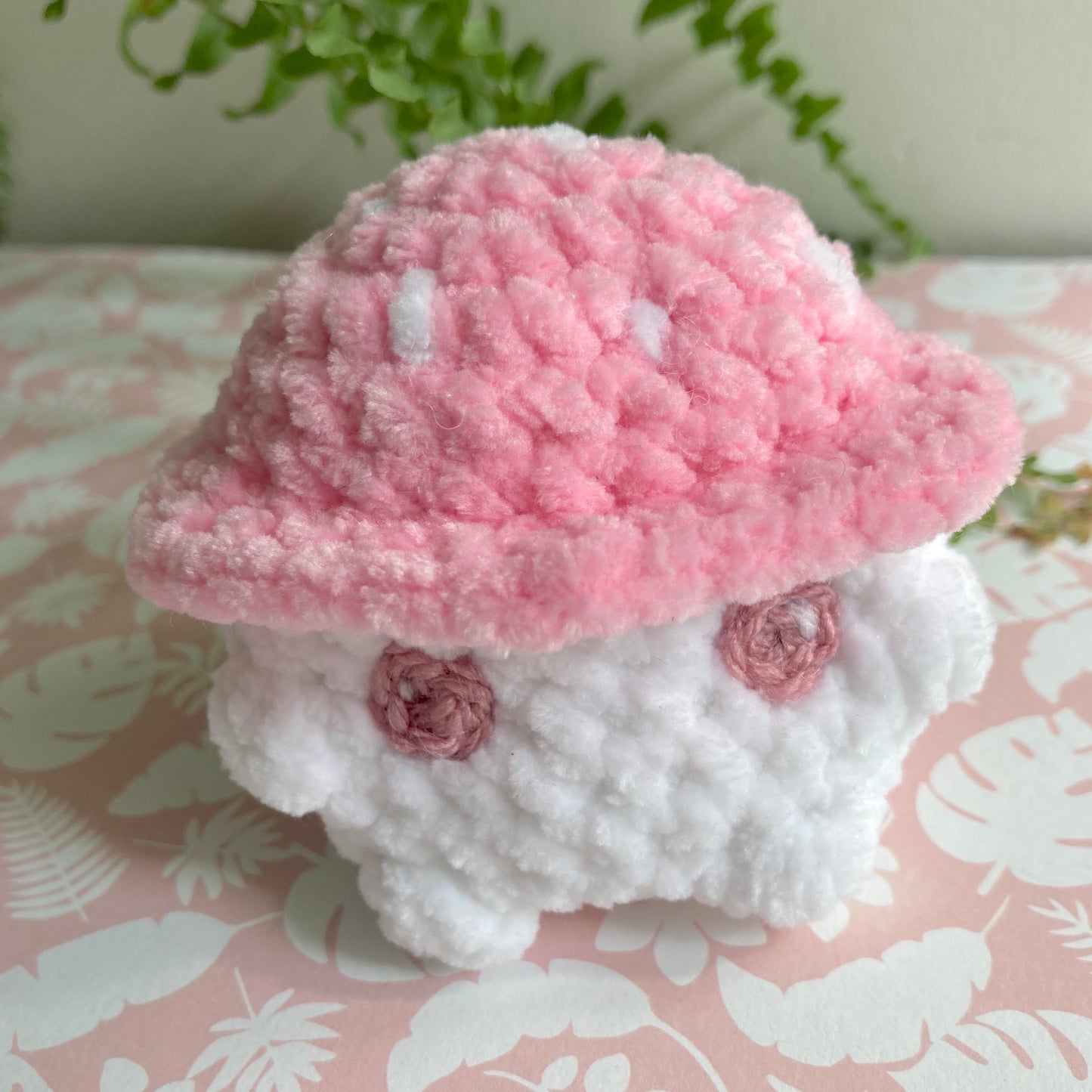 Mini Mushroom Crochet Plush Toy