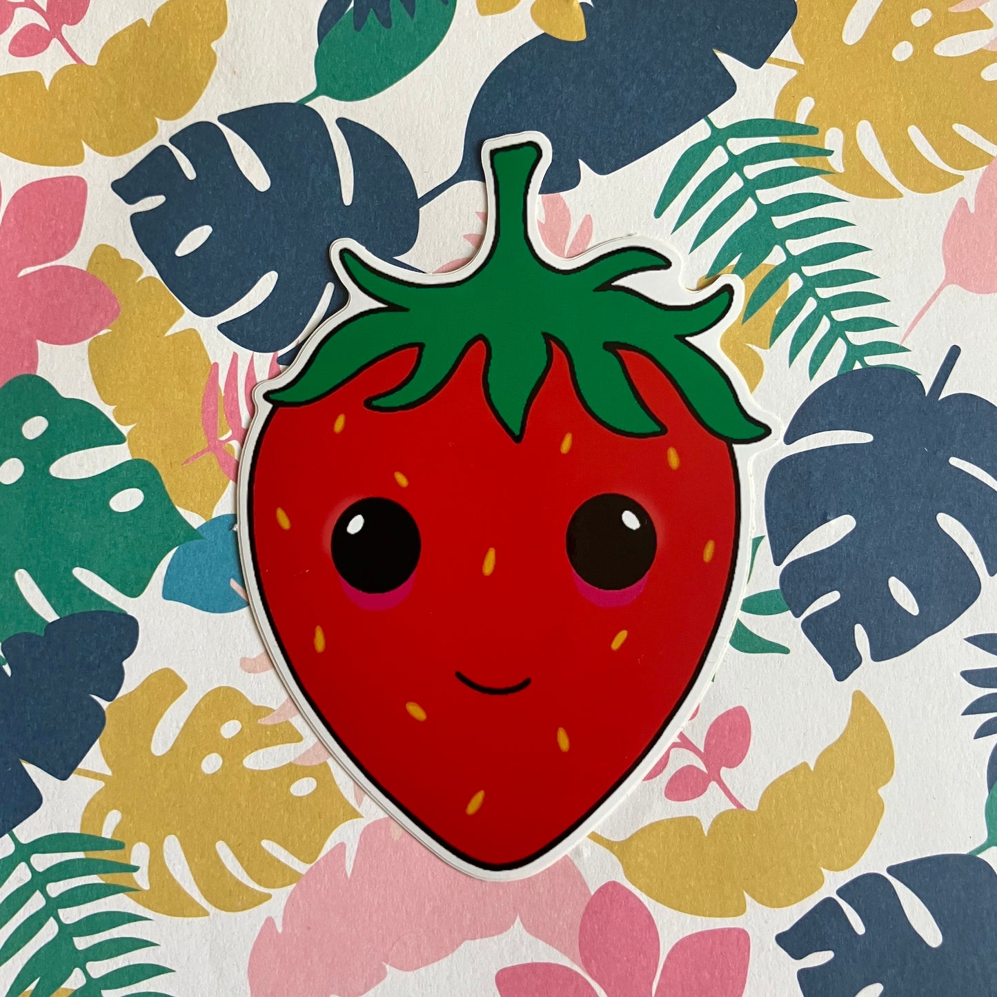 Strawberry - Vinyl Sticker