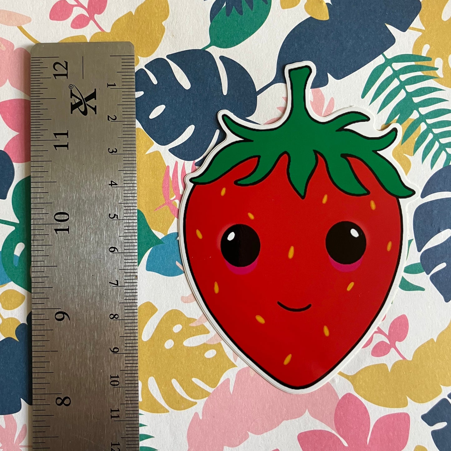 Strawberry - Vinyl Sticker