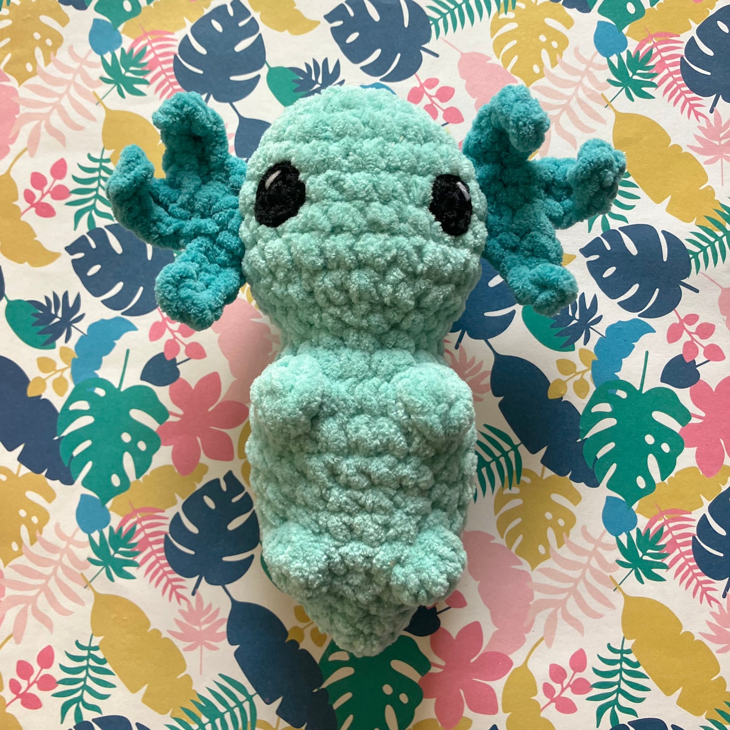 Axolotl Chunky Crochet Plush Toy