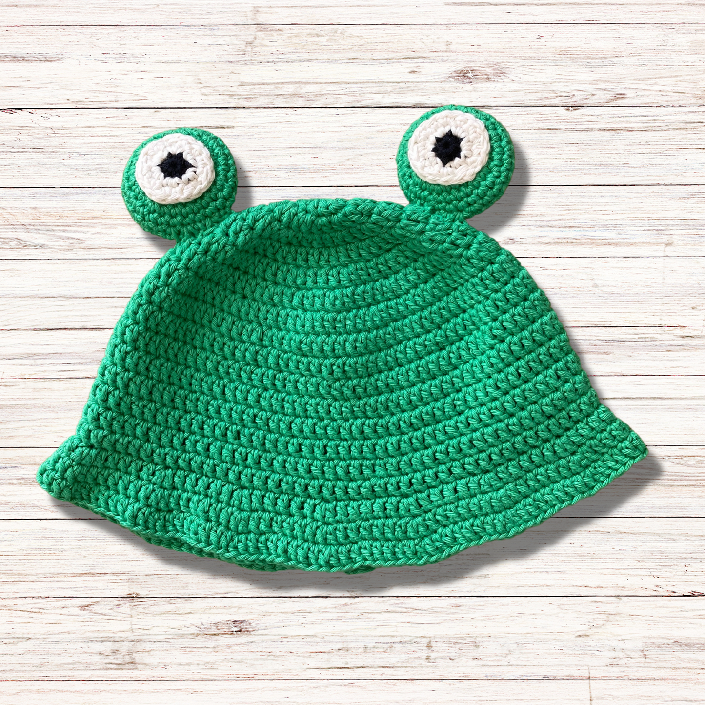 Frog Crochet Bucket Hat - 100% Cotton – hdmakes
