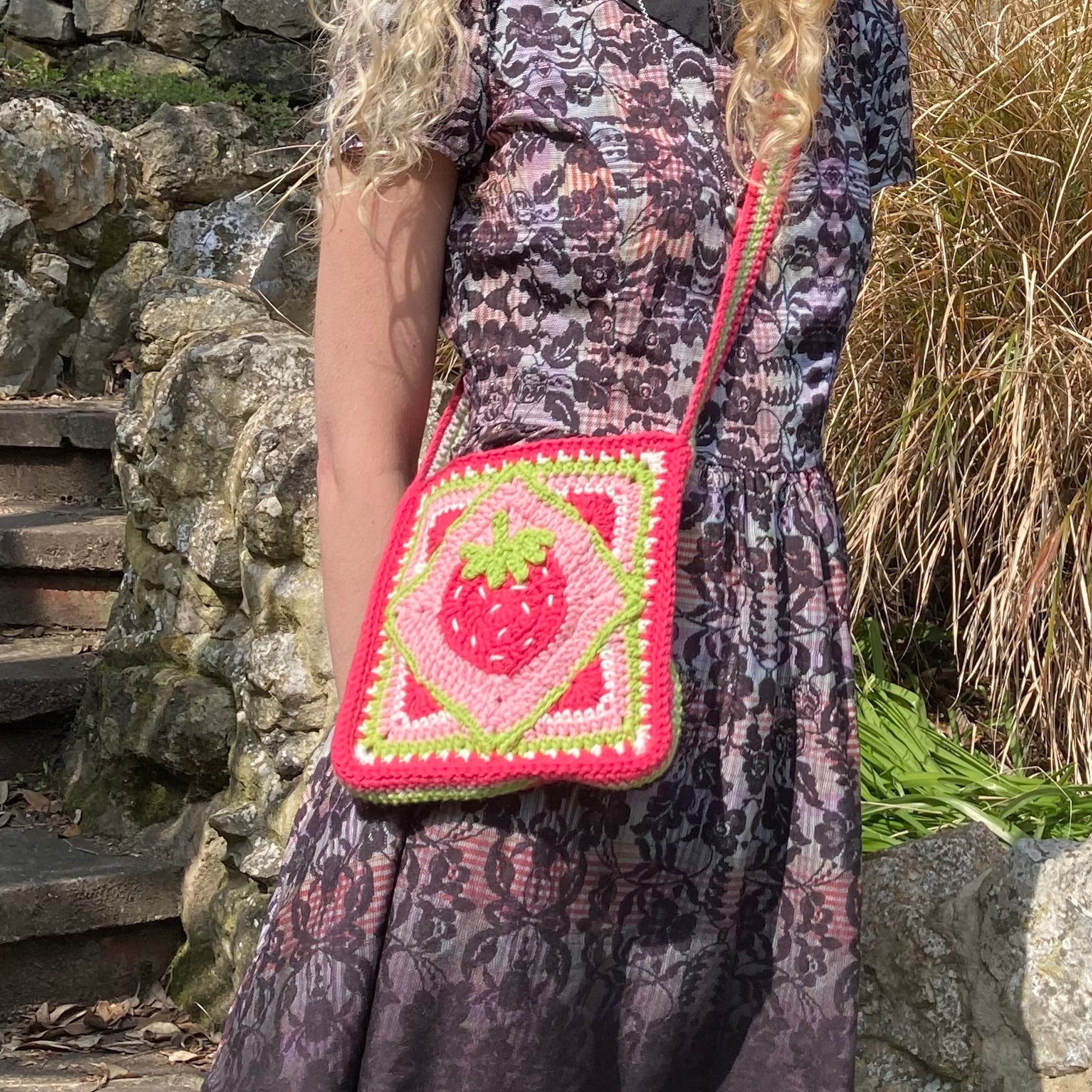 Mexican crochet sale bag